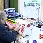 Wednesday’s Warrior: West Haven woman makes quilts for children experiencing abuse and abandonment