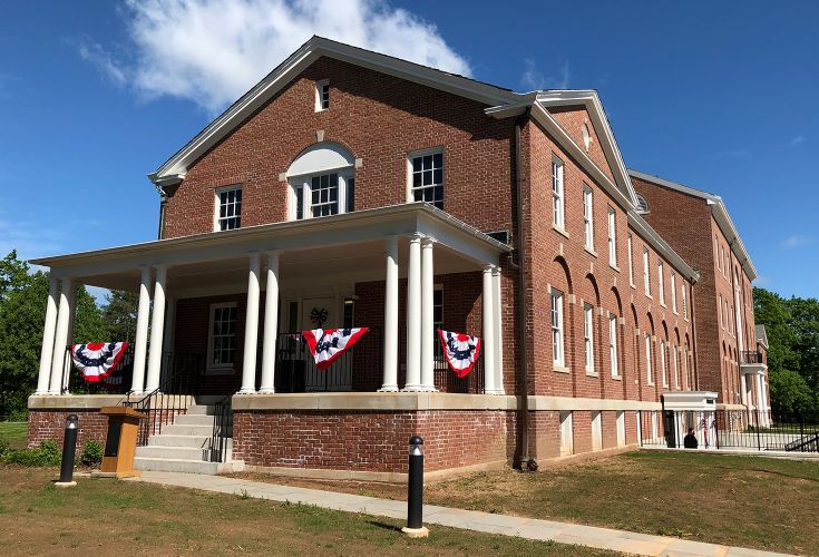Outside view of Shepard House